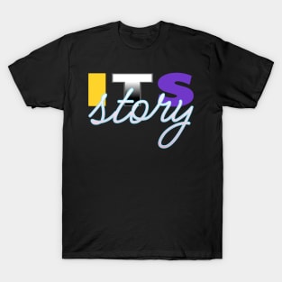 Itstory womens history month nonbinary trans pride flag T-Shirt